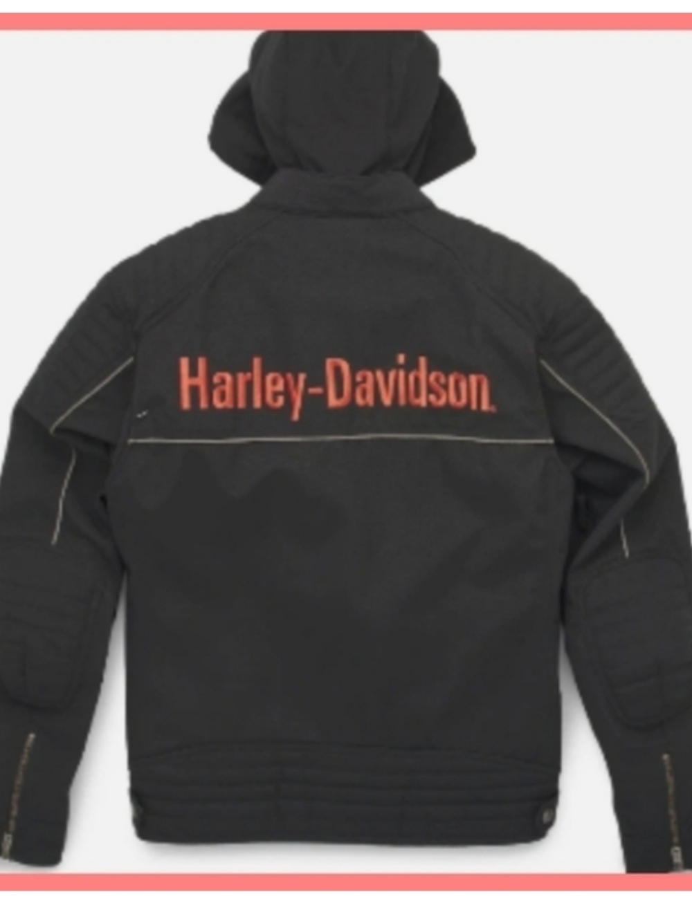 XXL Mens Harley Davidson Hoodie Jacket Ovation 3-in-1 Motorcycle Lightweight 2XL - Picture 4 of 15